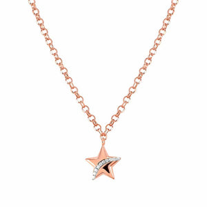 Collana Donna Argento Rose Sweerrock ed Romance Stella Nomination
