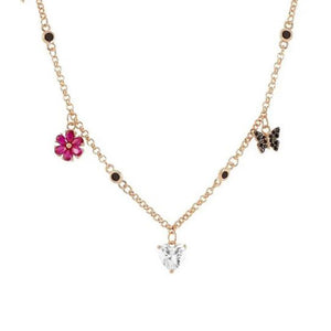 Collana Donna Argento Rose Sweetrock Nature Misto Nomination