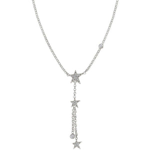 Collana Donna Argento con Zirconi Stella Nomination  