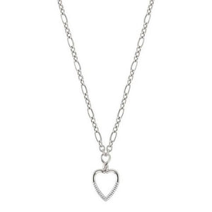 Collana Donna Argento e Cubic Zirconia Endless Cuore Nomination