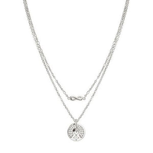 Collana Donna Argento e Cubic Zirconia Infinito Sentimental Nomination