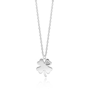 Collana Donna Buona Fortuna in Argento Mabina Gioielli