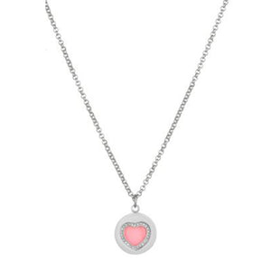 Collana Donna Complicity Capsule Cuore Rosa Liu Jo Luxury