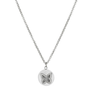 Collana Donna Complicity Capsule Farfalla Grigio Liu Jo Luxury