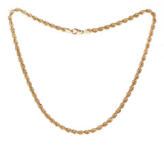 CARISSIMA Collana Donna In Oro Giallo 9 Carati – Catena Curb A Torsione, Lunghezza 51 Cm, Gioiello Di Lusso Con Confezione Regalo