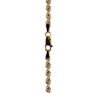 Collana Donna Corda in Oro Giallo