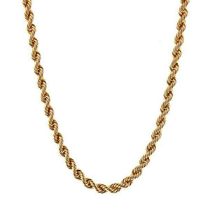 Collana Donna Corda in Oro Giallo