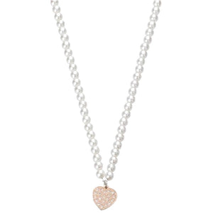 Collana Donna Cuore Rose con Perle Liu Jo Luxury