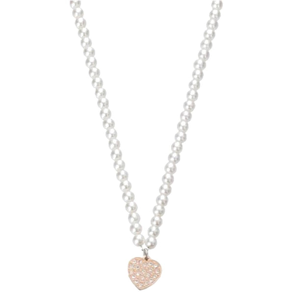 Collana Con Ciondolo A Cuore Big Sister Philip Jones: In Argento Placcato Con Cristalli Zircondia, Elegante E Regolabile