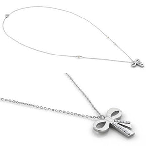 Collana Donna Fiocchissima con Cubic Zirconia 026904/001 - Nomination 