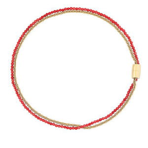 Collana Donna Magnetica System Medium Coral Breil