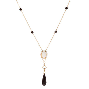 Collana Donna Oro Giallo e Pietre