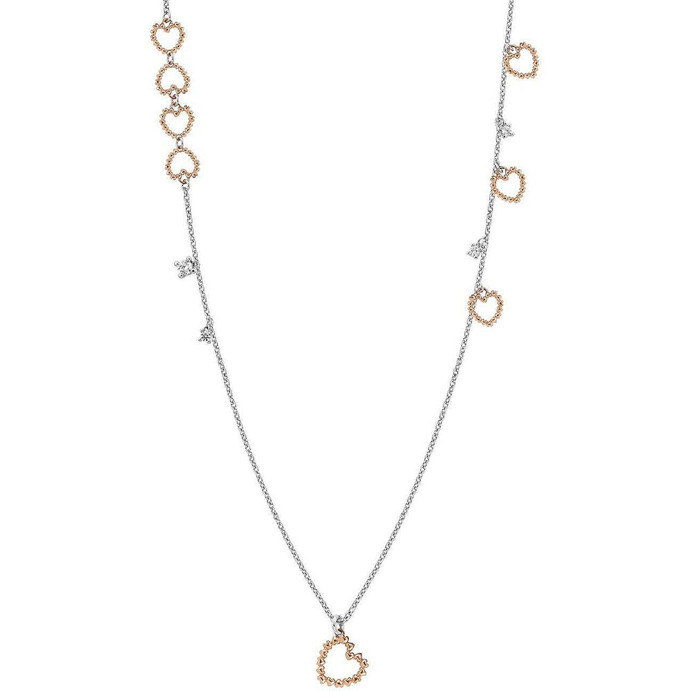 Collana Nomination collezione Love in acciaio con maxi pendente a forma di cuore