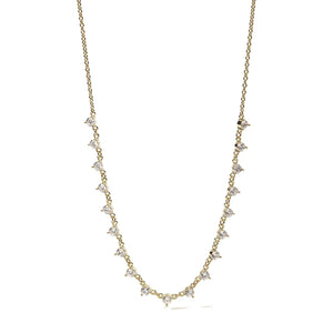 Collana Donna Punti Luce in Argento Gold Mabina Gioielli