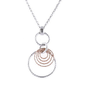 Collana Donna in Argento 2 Colori Diamantato Fraboso