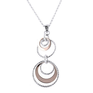 Collana Donna in Argento 2 Colori Diamantato Fraboso