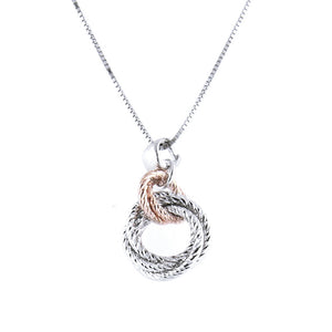 Collana Donna in Argento 2 Colori Diamantato Fraboso