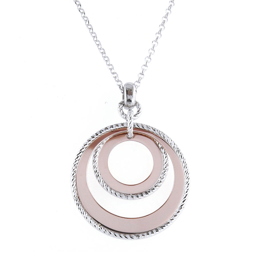 Collana Donna in Argento 2 Colori Diamantato Fraboso