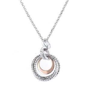 Collana Donna in Argento 2 Colori Diamantato Fraboso