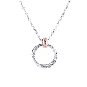 Collana Donna in Argento 2 Colori Diamantato Fraboso