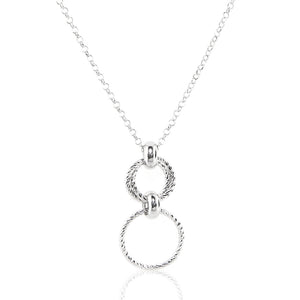 Collana Donna in Argento Rodiato Fraboso