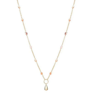 Collana Donna in Bronzo Tulipe con pietre Rebecca Gioielli