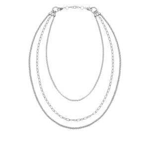 Collana Donna Acciaio Silver Kaleido Breil
