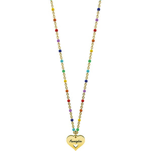 Collana Family Gold Cuore 751090 Kidult