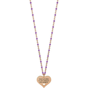 Collana Family Rose Cuore Sorella 751079 Kidult