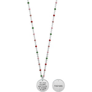Collana Kidult Frida Kahlo "It's true I'm here" | 751154