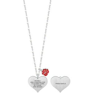 Collana Kidult Frida Kahlo "Scegli una persona che ti guardi come se fosse una magia" | 751152