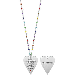 Collana Love Cuore A. De Saint-Exupéry Life 751015 Kidult