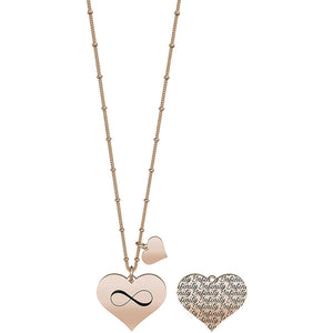 Collana Love Cuore Infinito Rose Life 751123 Kidult