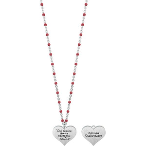 Collana Love Cuore W. Shakespeare Life 751074 Kidult