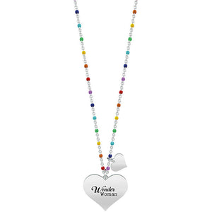 Collana Love Cuore Wonder Woman Life 751043 Kidult