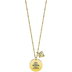 Collana Love Gold Friends Life 751129 Kidult