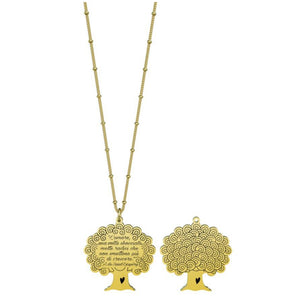 Collana Nature Gold Albero Life 751119 Kidult