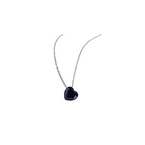 Collana Pendente Donna Acciaio Pietra Cuore Blu Breil Stones 