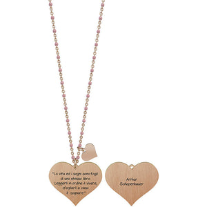 Collana Philosophy Rose "Arthur Schopenhauer" Life 751039 Kidult