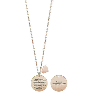 Collana Philosophy Rose "Johann Wolfgang Goethe" Life 751020 Kidult