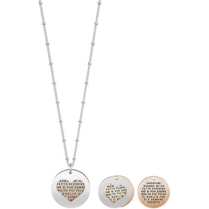 Collana Special Moments Rose Cuore Life 751121 Kidult