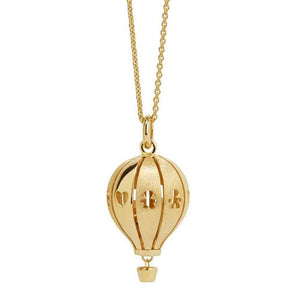 Collana Suonamore Le Mongolfiere Argento Gold Le Bebè