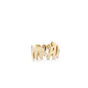 Collana Suonamore con Ciondolo Argento Lovetto My Twins Oro Giallo Le Bebè
