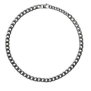 Collana Uomo Acciaio Block Chain Black Breil
