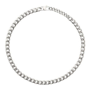 Collana Uomo Acciaio Block Chain Silver Breil