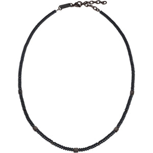 Collana Uomo Acciaio Ip Gun Ematite Blend Breil