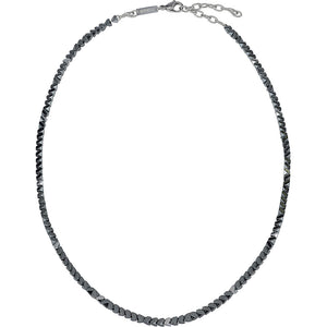 Collana Uomo Ematite Lucida Krypton Breil