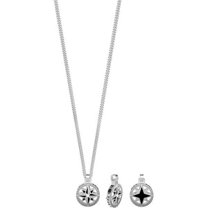 Collana Uomo Symbols Rosa Dei Venti 751169 Kidult