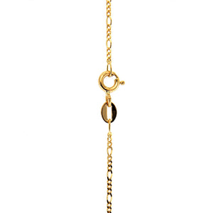 Collana Bambino in Oro Giallo Diamantato