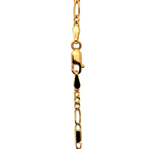 Collana Bambino in Oro Giallo Diamantato